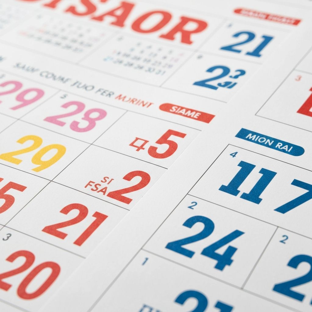 Calendar Printing